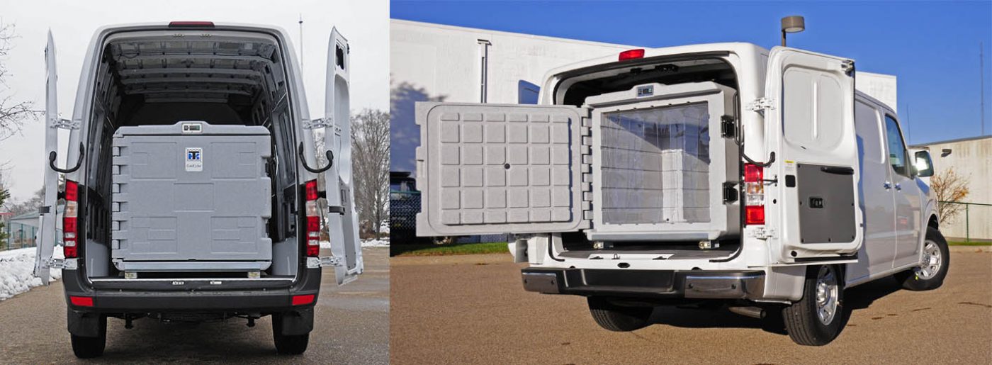 4' Cold Cube Refrigerated 1Phase Container Refrigeration