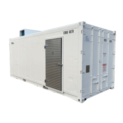 20' Single Phase Refrigerated Chiller Only with Side Personnel Door