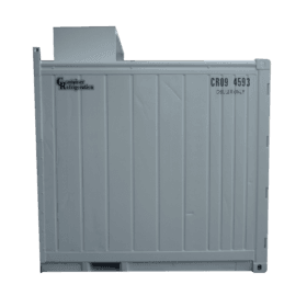 20' Three Phase Refrigerated - Twin Zone Type 2 with Side personnel doors installed