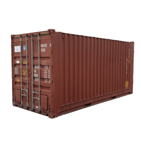 20' Dry Bulk Shipping Container diagonal front