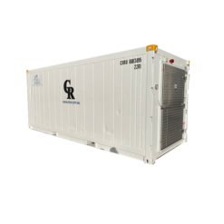 20' Three Phase Refrigerated with Front Pallet Wide Door for event hire