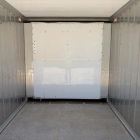 10' Mini Three Phase Refrigerated Shipping Container interior