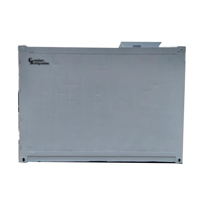 12' Mini Single Phase Refrigerated Container side view