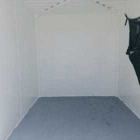 10' dry offshore shipping container interior