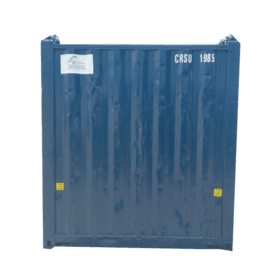 10' dry offshore shipping container side view