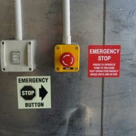 Emergency Stop Button