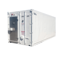 20' Three Phase Refrigerated 2/3 Chiller 1/3 Freezer - Twin Zone Type 1 - Internal Door