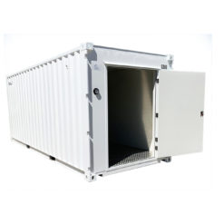 pallet wide door 8'6" dry container