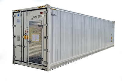 military refrigeration shipping container