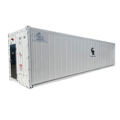 40ft high cube Refrigerated Container 3ph Modified with personnel door and dial thermometer and emergency stop system