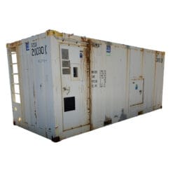 20 Ex Offshore Container Office diagonal front view