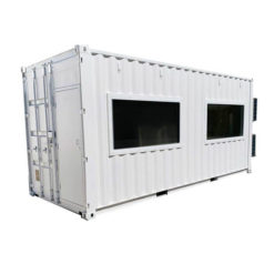 20ft HC Dry Container Control Room diagonal frontal view