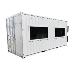 20ft HC Dry Container Control Room diagonal frontal view