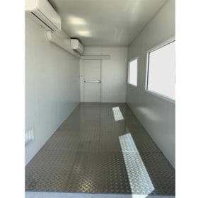 20ft HC Dry Container turned into a Control Room interior