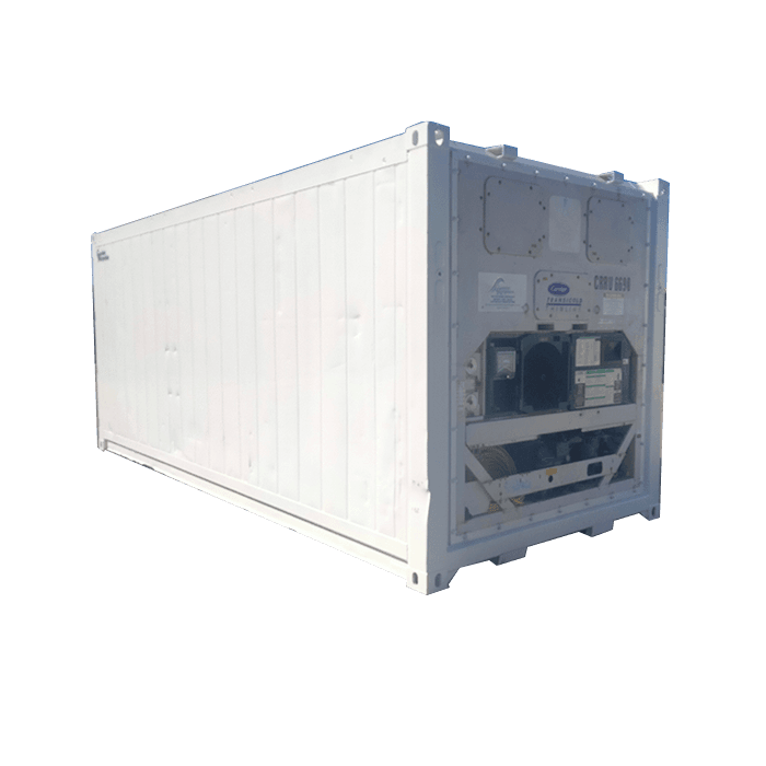 20' Three Phase Refrigerated 2/3 Chiller 1/3 Freezer - Twin Zone Type 2 - Internal Door