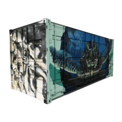 20' Dry Super Folding Stage Container
