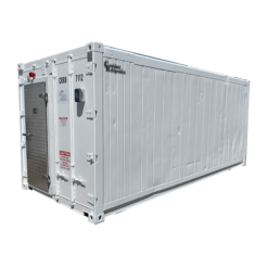Upgraded Safety 20' Three Phase Refrigerated Container