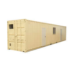 40' High Cube Dry Site Office