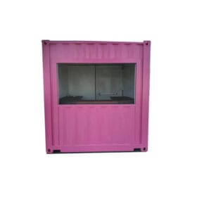 10ft Event Ticket Booth exterior side