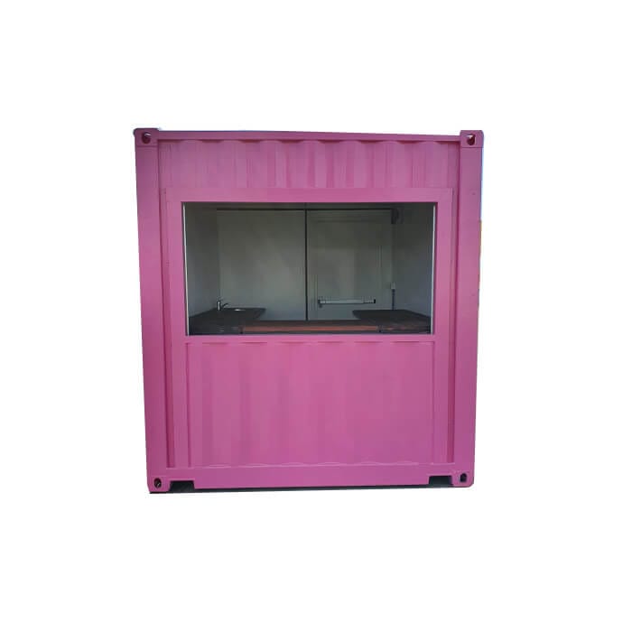10ft Event Ticket Booth exterior side