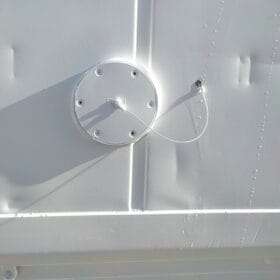 keg hole exteriorrefrigerated shipping container