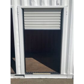 roller door for shipping container open