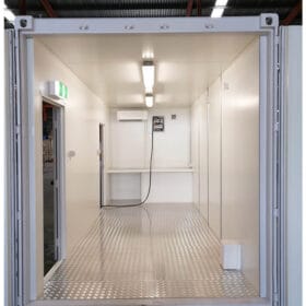 20ft HC Site Office interior