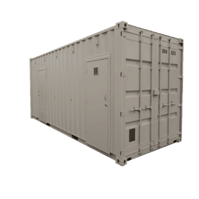 20ft High Cube Site Office front