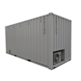 20ft High Cube Site Office Rear