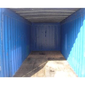 20ft Dry Container with Open Top storage interior