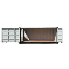 20ft Dry Container with Super Folding Door Side Open