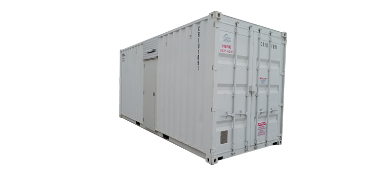 thermoshield spray on insulation on shipping container