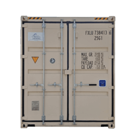 20ft HC Dry Container front view