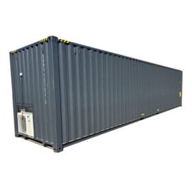 40ft HC Insulated Locker Room rear diagonal