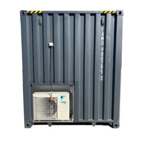 40ft HC Insulated Locker Room rear