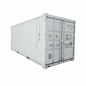 new 20ft dry shipping container diagonal front