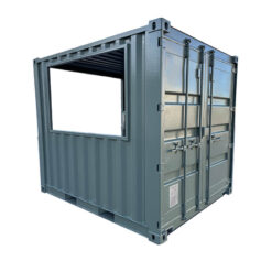 10ft dry smokers hut made from shipping container