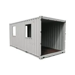 20ft smokers hut diagonal