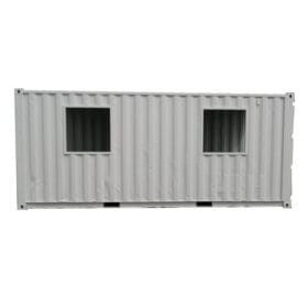 20ft smokers hut side