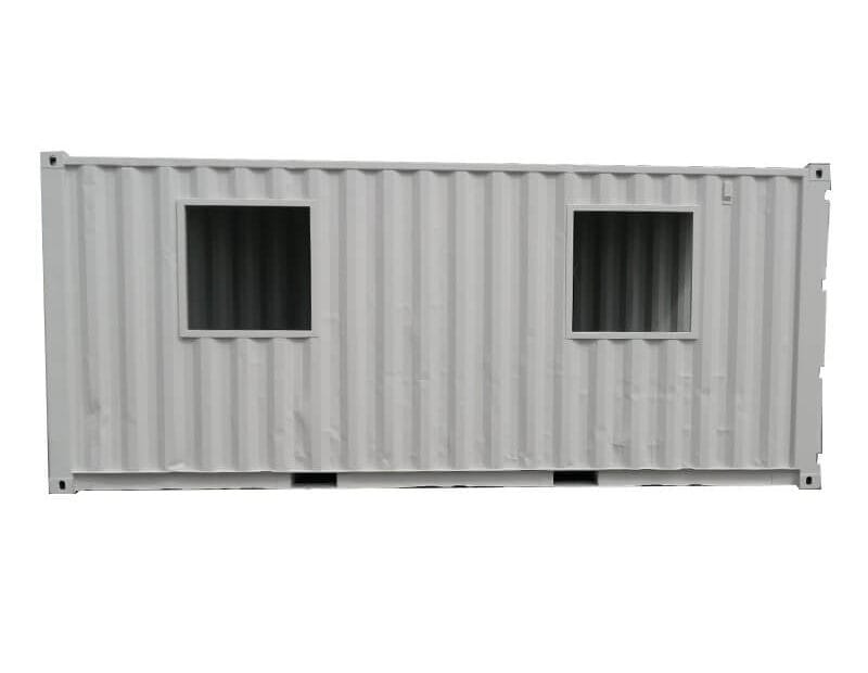20ft smokers hut side