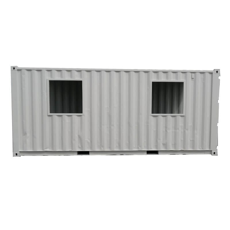 20ft smokers hut side