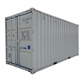 New 20ft HC Dry Shipping Container diagonal front view
