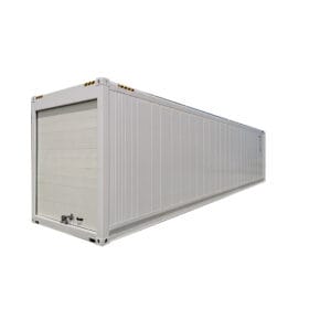 40ft HC refrigerated Roller-Door-Container front