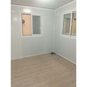 expandable container house interior bedroom