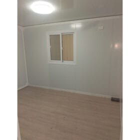 expandable container house interior living room