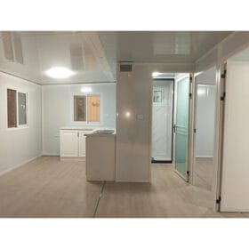 expandable container house interior main living