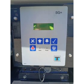 Thermoking SGCO-3000e clip on generator for shipping containers control panel closeup