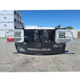 Thermoking SGCO-3000e clip on generator for shipping containers engine panels open