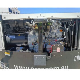 Thermoking SGCO-3000e clip on generator engine close up