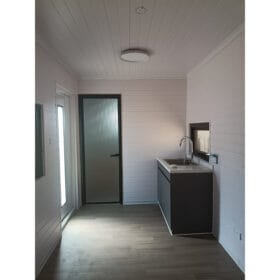 20ft high cube container home kitchen